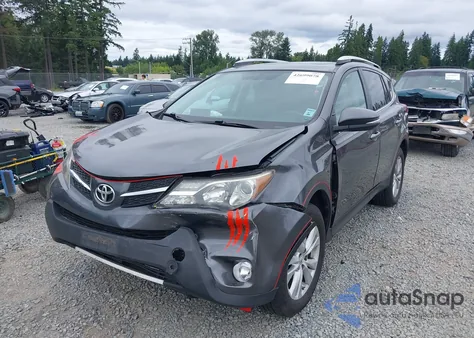 2013 Toyota Rav4 Limited z USA, uszkodzony, nr VIN 2T3DFREV8DW065253